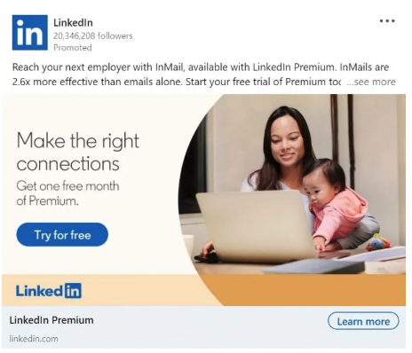 LinkedIn Image ad