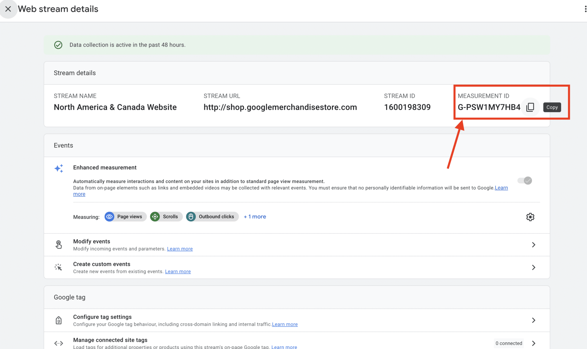 how to find GA4 measurement ID