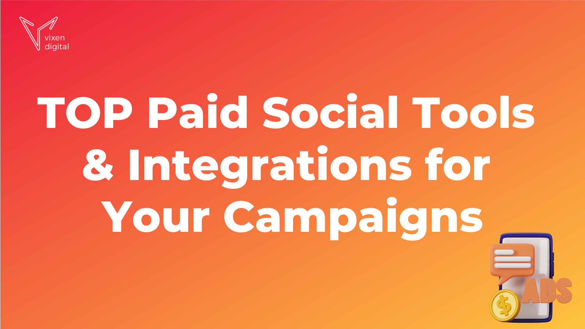 Paid social tools