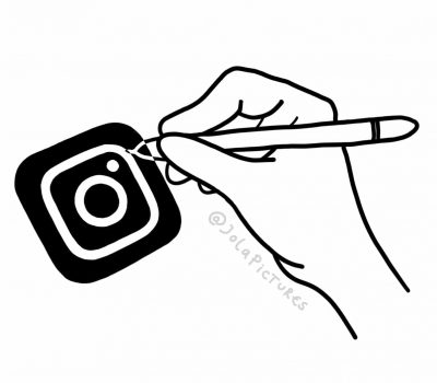 Hand drawint insta Hand drawint insta